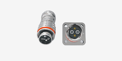 C5Metal2Core40AShieldedConnector